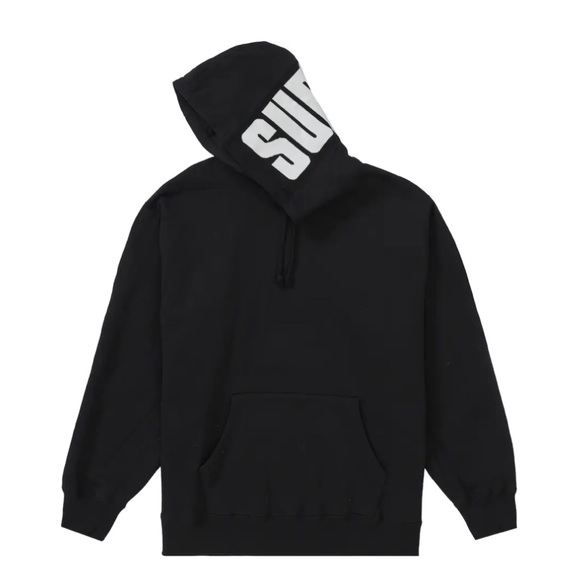 Supreme Ribbed Hood Sweatshirt - Picture 1 of 5